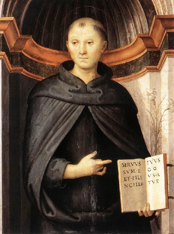 PERUGINO, Pietro St Nicholas of Tolentino a china oil painting image